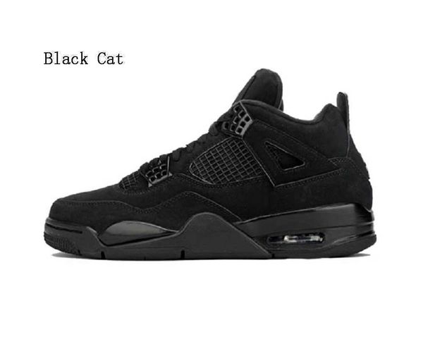 

basketball shoes men sneakers sports trainers university blue black cat fire red metallic orange green 4 retro manila 4s what the mushroom m