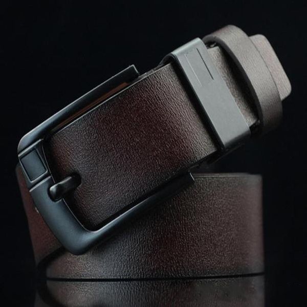 

needle buckle leather belt jeans fashion belts245q, Black;brown