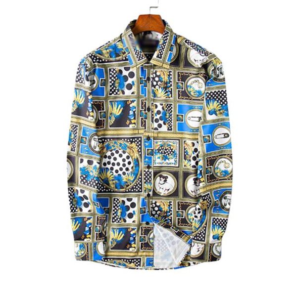 

new style men's casual shirts autumn shirt fashion plaid long-sleeved men dress oversized 100% cutton shirts side -3xl#145, White;black