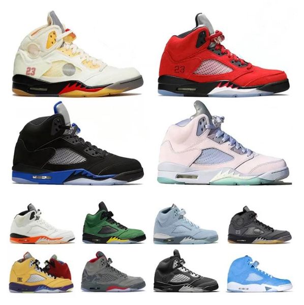 

jumpman 5 basketball shoes men 5s green bean dark concord racer blue raging bull red jade horizon unc stealth easter mens trainers sports sn