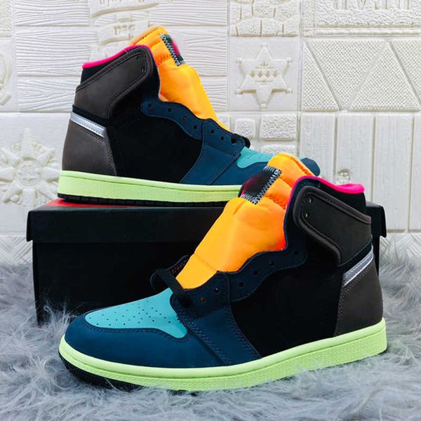 

designer shoes 1 high og university blue 1s basketballshoes dark mocha outdoors sneakers wmns silver black gold brown