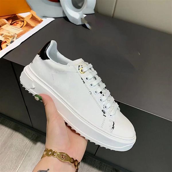 

ashion sneakers men women leather flats luxury designer trainers casual shoes tennis dress sneaker mjhu00032086, Black