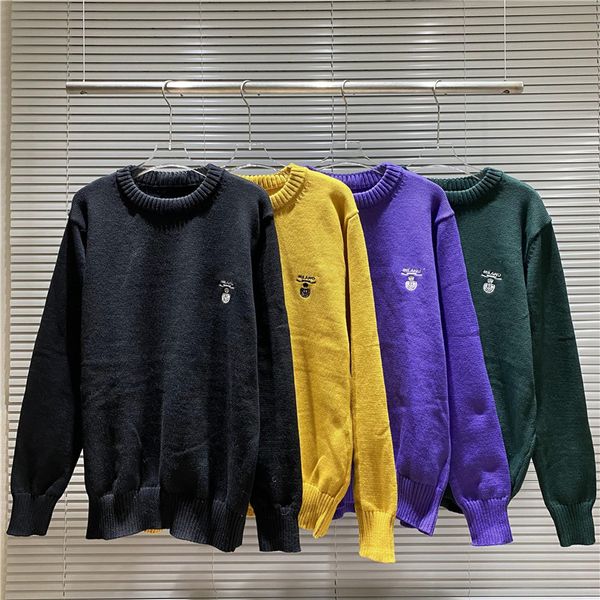 

designer sweater men sweater luxury paris mens womens pullover fashion letter round neck long sweaters size s-2xl, White;black