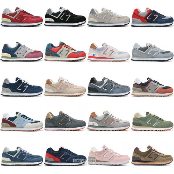 

5a new ballance 574 balence ballence running shoes trainers men women shifted sport panda pistachio ecru shadow burgundy cyan oak leaf green, Black