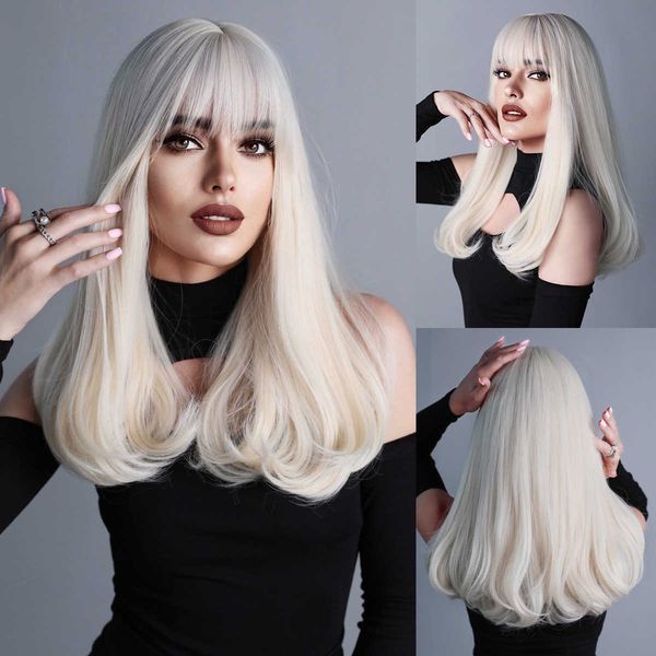 

hair lace wigs women's bangs long hair rose net color pear flower curly wig cover, Black