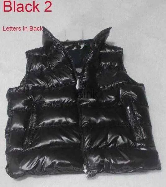 

2021 fashion vests designer down jacket vest for mens women stylist winter jacket men woman down coats sleeveless jackets 4 styles, Black;white
