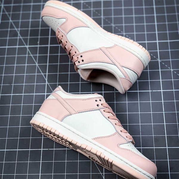

designer shoes chunky dk low orange pearl trainers sports fashion sneakers