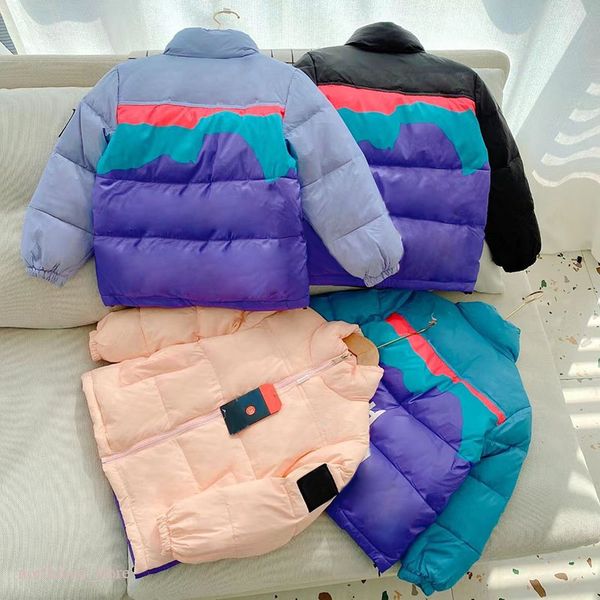 

designer jackets winter kids parka coat fashion down jacket outdoor windbreakers couple thick warm coats outwear parkas clothing, Black