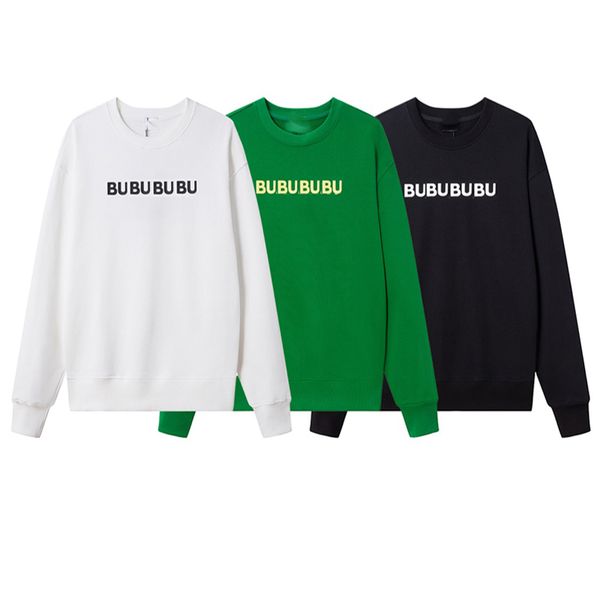 

men's hoodies sweatshirt knitted designer sweaters women loose oversized jumpers letter embroidery winter autumn, Black