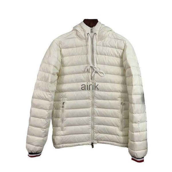 

monclair 21fw french luxury mens down jacket stylist coat parka lightweight solid color winter goose jackets men women feather nfc scan, Black