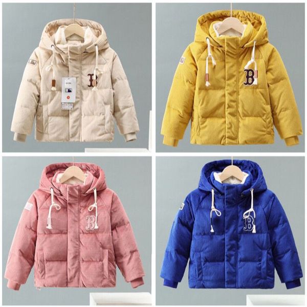 

kids snowsuit hooded boys winter coat snow wear down cotton thermal children winter outwear parkas fur collar 4-13t 210916, Blue;gray