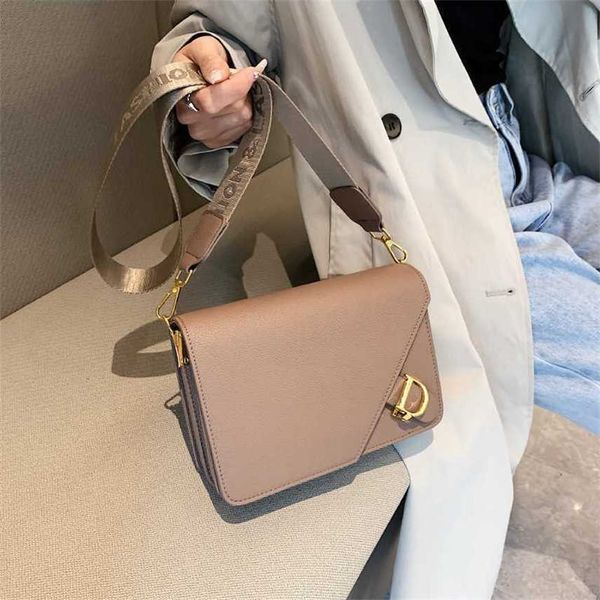 

bag 2022 autumn new multicolor optional solid small square bag commuter casual one shoulder crossbody bag