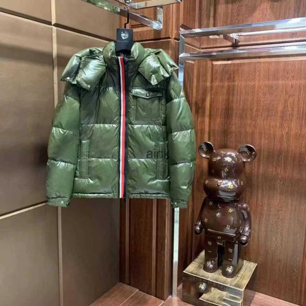 

famous mens jackets parka women classic casual down coats luxury outdoor warm feather winter jacket coat outwear couples clothing, Black