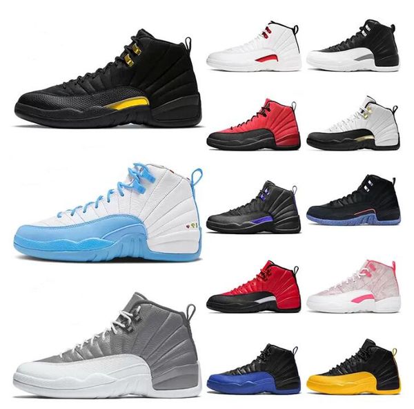 

Jumpman 12 Men Basketball Shoes 12s Playoffs Royalty Taxi Stealth Reverse Flu Game Hyper Royal Twist Utility Dark Concord Mens Trainers Outdoor Sports Sneakers 40-46, 30