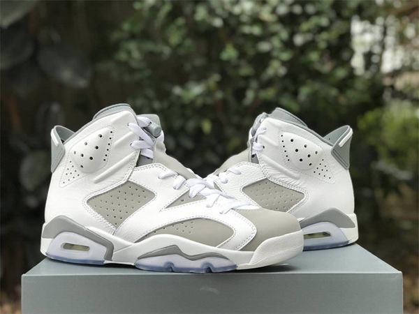 

basketball shoes handmade authentic 6 vi cool grey men jumpman 6s trainers sports white medium sneakers outdoor ct8529-100