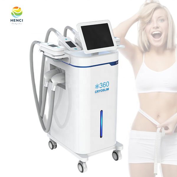 

2023 professional weight loss body sculpting 4 handles 360 cryo fat removal machine factory price