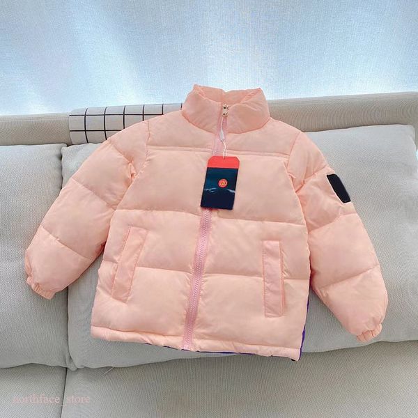 

winter puffer jacket kids down jacket men woman thickening warm coat fashion baby's clothing luxury brand outdoor jackets new designers, Black