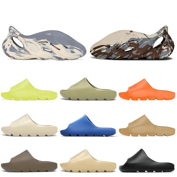

designer slipper adds fashion eva womens mens slippers designer slides moon gray cream clay mineral blue foam rnnr enflame orange g wtn, Black