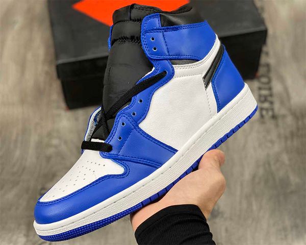 

designer shoes women sneakers white blue black men sports jumpman 1 1s high og hyper royal university mens basketball the joint design bred