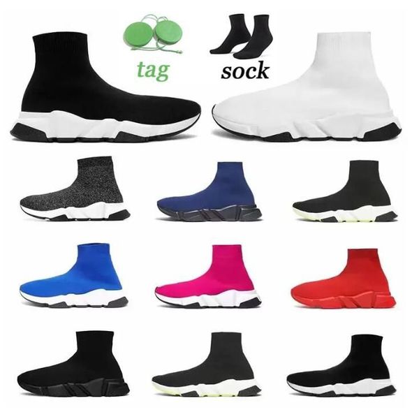 

casual shoes platform mens sock shoe sneakers designer fly knit socks speed 1.0 runner triple black red white master womens speed classic sp