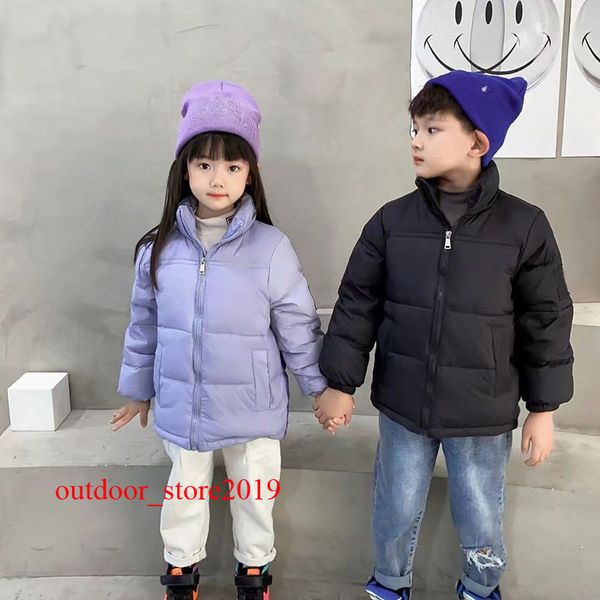 

kids jacket hooded luxury autumn parkas winter style long sleeves jackets letters printed outwears coats wholesale windbreaker down coat, Red
