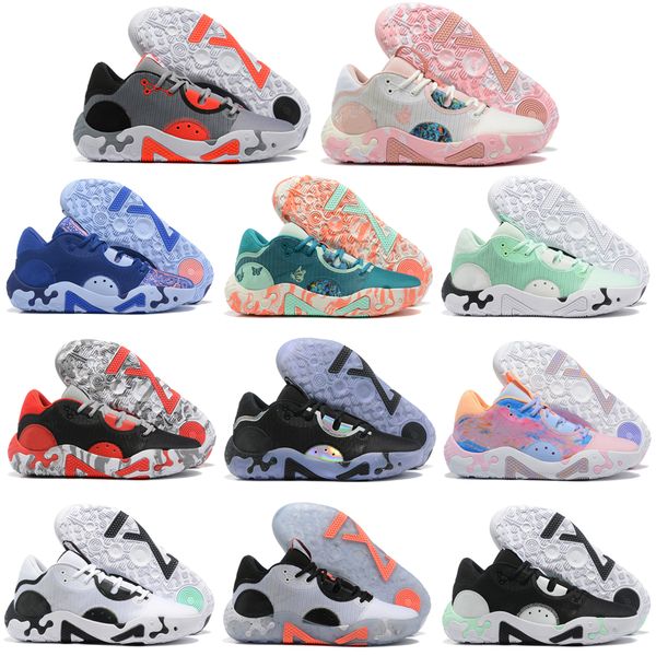 

basketball shoes mens trainers sports sneakers 6 ep black white blue orange butteflies grey mint green men sneaker