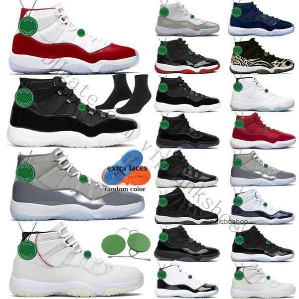 

2023 with box 11 11s maxs basketball shoes high sneakers airs cherry cool grey animal instinct jubilee bred low 72-10 white concord citrus m, Black