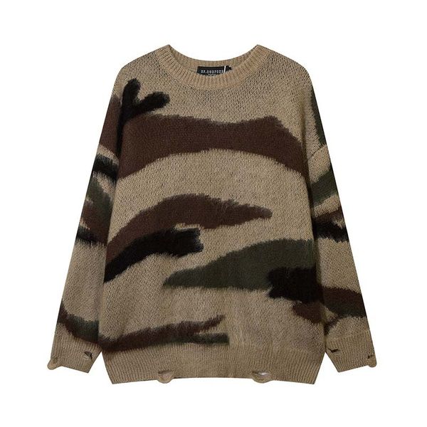 

men sweater vintage knitted winter fashion hip hop thick fashion sweaters