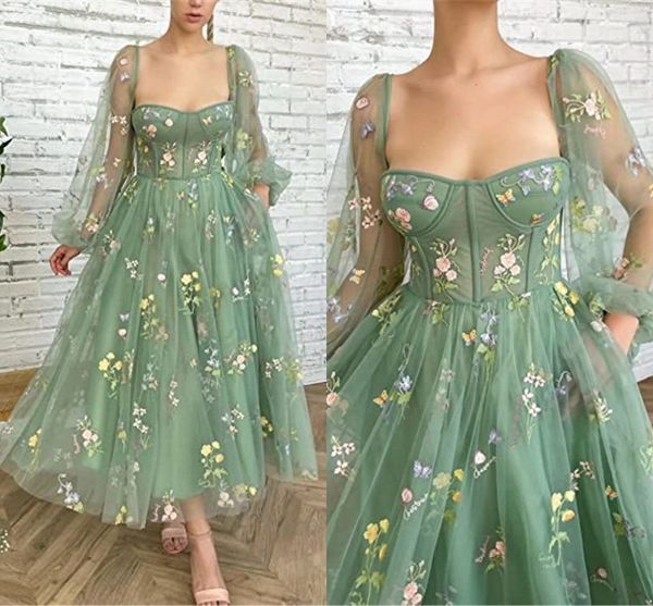 

summer bohemian green long party dresses scoop neckline backless a line women tea length cocktail casual prom evening gowns cps2018, Black