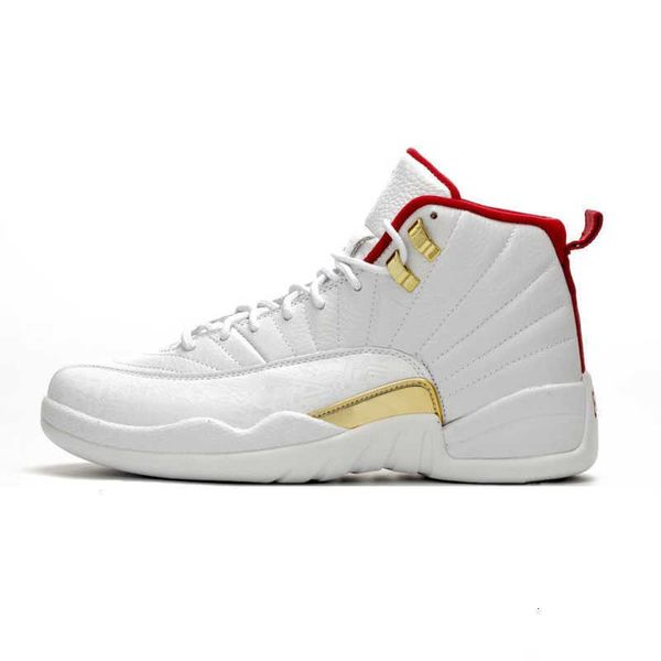 

brand shoes gym red 12 ovo white wings the master 12s cny taxi high, White;red