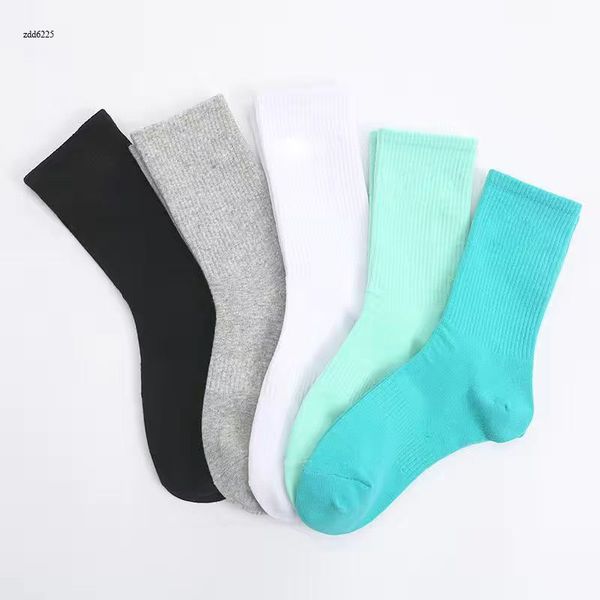 

2022 mens socks chaussettes fashion men women underwear letter printed sock skateboard sports socks stockings, Pink;yellow