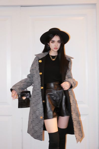 

women's trench coats designer streetwear streetfashion coat wedding cocktail party cosplay costume waist tie single breasted long windb, Tan;black