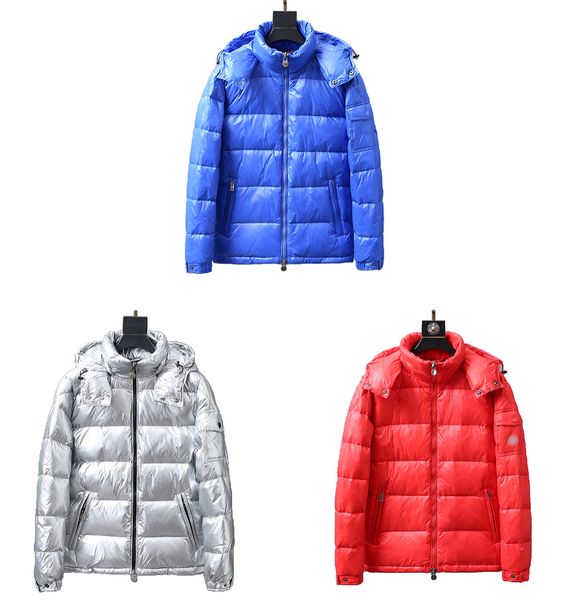 

men's down jacket with hood coat winter parka hooded puffer jacket designer men fashion waterproof outdoor coats, Black