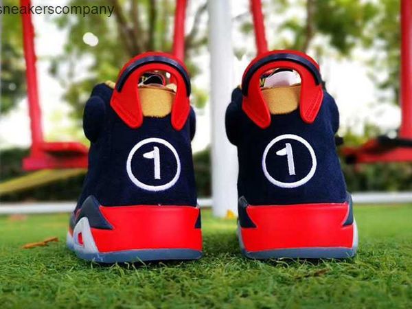 

6 vi db doernbecher low men basketball shoes jumpman 6s trainers sports dark blue sneakers outdoor