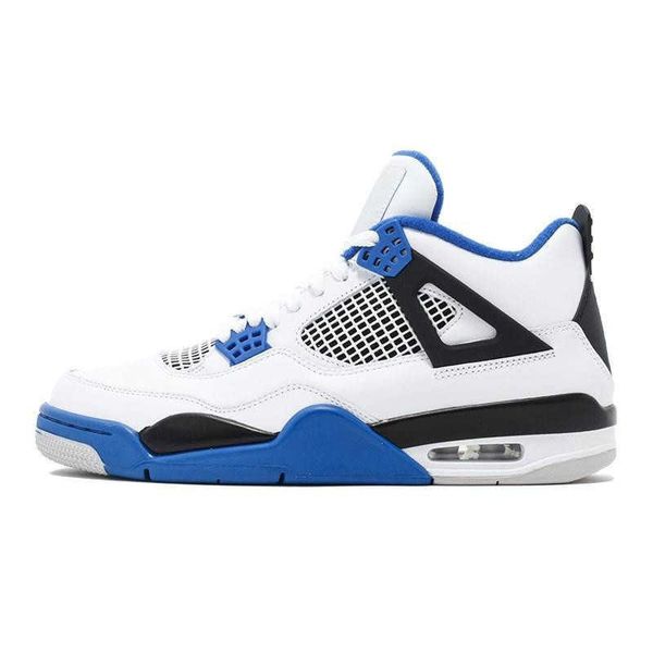 

shoes motorsports sneakers basketball jumpman men women 4 4s, Black