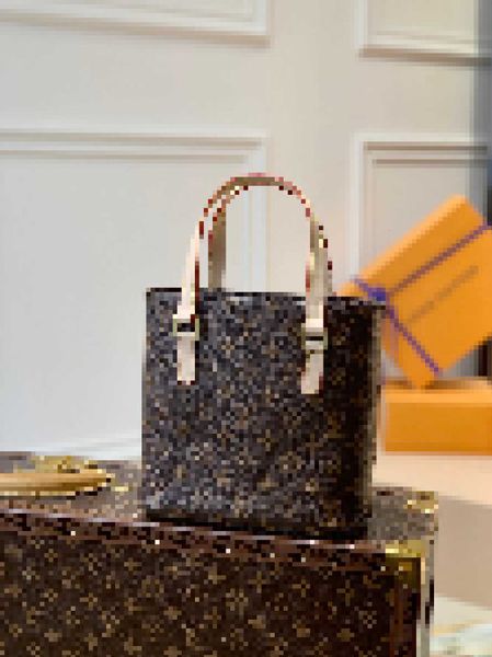 

luxury brand designer shopping bags vavin pm antique m51172 women tote travel real leather handbags shoulder evening bag vvyg