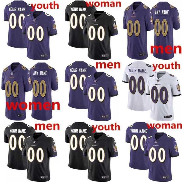 

custom lamar jackson jersey baltimore''ravens''14 kyle hamilton mark andrews justin tucker ray lewis ed reed line marlon, Black
