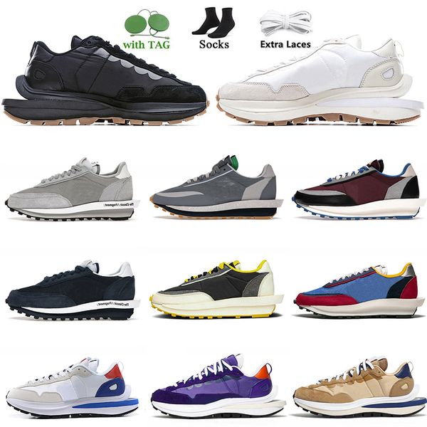 

ldv waffle running shoes for mens 2023 with socks blazer vaporwaffle black gum sail fragment grey ldvwaffle men women platform outdoor sneak