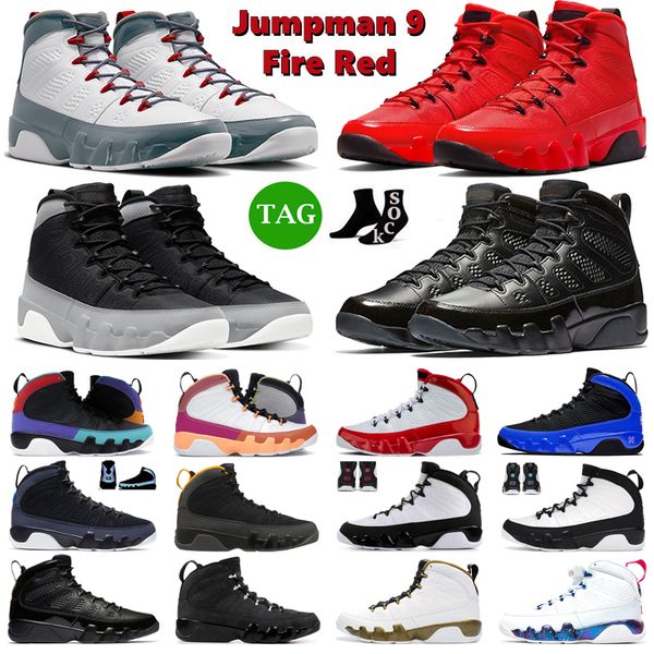

og jumpman 9 9s men basketball shoes chile red particle grey university gold racer blue unc anthracite statue mens trainers outdoor sneakers