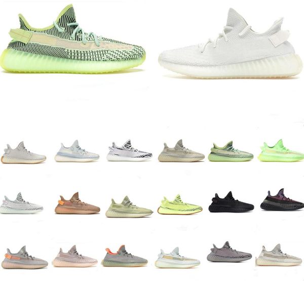 

lundmark pink gid glow in the dark clay static clay running shoes men women we yezzies''350 yeezzy yezzzy yeezie kanyes boost 35 v, Black