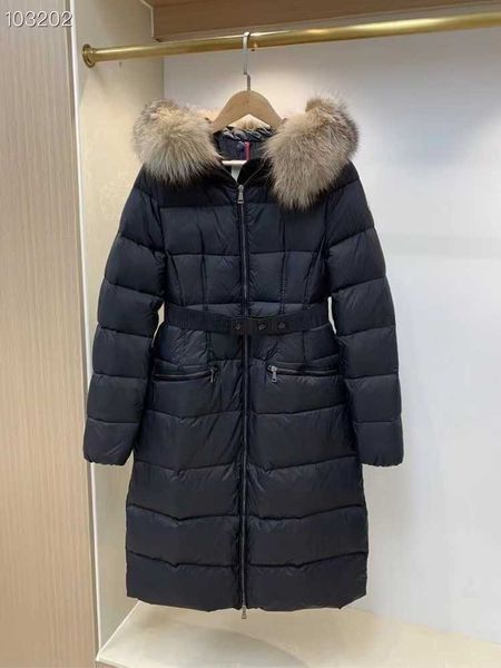 

designer luxury down jacket women fur ruff monc classic fashion and multi function essential hoodies mens monclair jackets winter warm cloth, Black