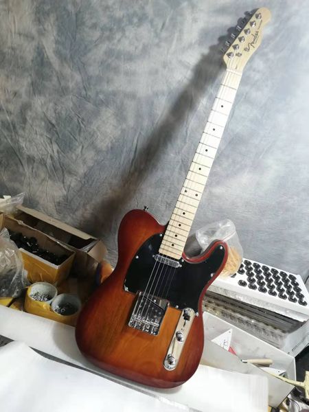 

ameican fen standard telecaster brown electric guitar