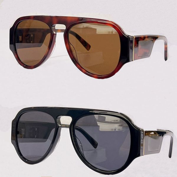 

designer men and women classic fashion sunglasses 4402 luxury unique design frame uv protection personality style uv400 retro full frame wit, White;black