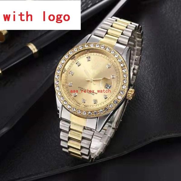

2021 luxury brand quartz men watches quartz watch stainless steel ribbon wristwatch classic business dress 4828267l, Slivery;brown