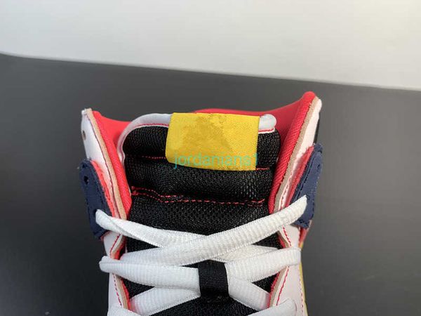 

designer shoes high skateboard high-project unicorn white/red-black first layer cowhide suede leather trainers in