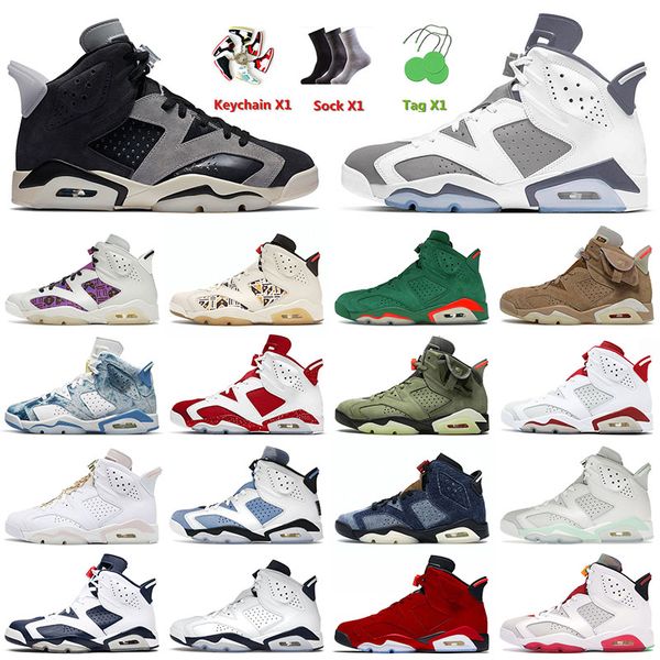 

jumpman men basketball shoes 6 6s vi tech chrome unc toro red oreo bordeaux georgetown british khaki aleali may hare mens women trainers sne