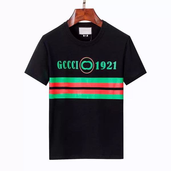 

fashionsummer mens designer t shirt casual man womens tees with letters print short sleeves sell luxury men clothes 13, White;black