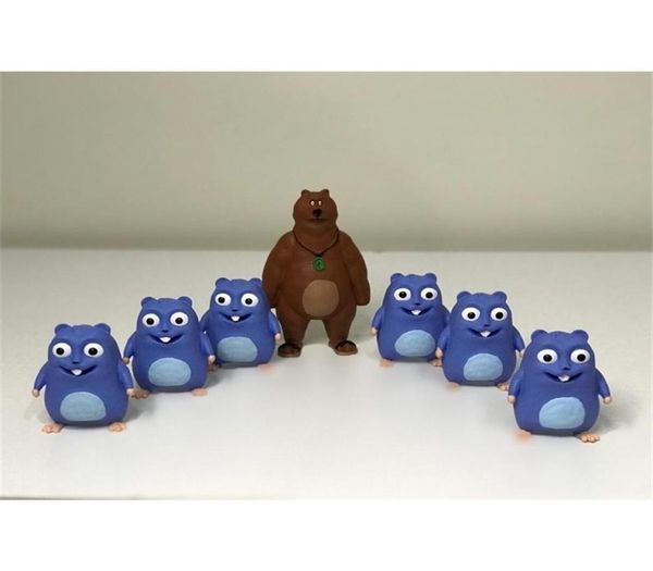 

v lemmingler oyuncaclary grizzy and the lemmings figure toys30987520394, Blue