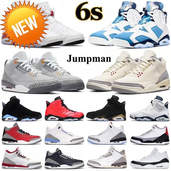 

basketball running shoes basketball shoes men 6s basketball shoes jumpman 6 mens sneakers red oreo unc white midnight navy british khaki, Black