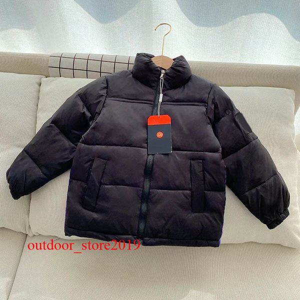 

fashion kids parkas designer jackets clothing men women printed hoodie jacket children luxury hooded long sleeve hip hop winter coats, Red